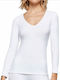Impetus Damen Thermo Langarmshirt Weiß