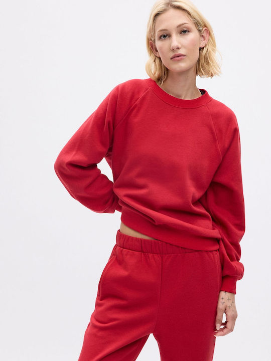 GAP Дамска Блуза Дълъг ръкав modern red