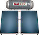 Gauzer Încălzitor solar de apă 160lt Glass Triple Energy 3 m² Selective