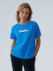 Diverse System Γυναικείο T-shirt Μπλε DV-BLOMA
