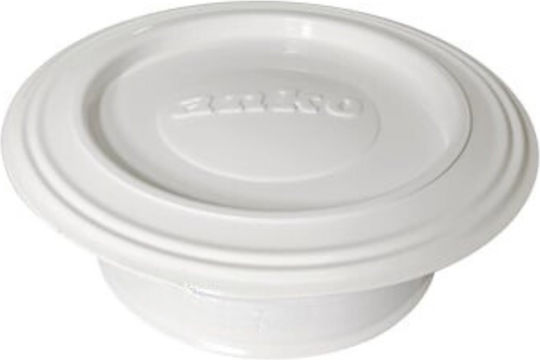 Spiroduct Ροζέτα Καπνοδόχου Inox 150mm Λευκή
