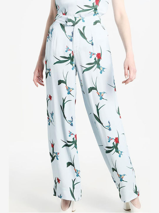 Just Female Women's High-waisted Fabric Trousers