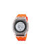 Skmei Digital Watch Chronograph Battery with Orange Metal Bracelet