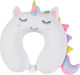 Total Gift Travel Pillow Travel Set Pillow 30x30x10cm White