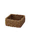 Koopman Storage Basket Rattan 26x26x12cm 1pcs
