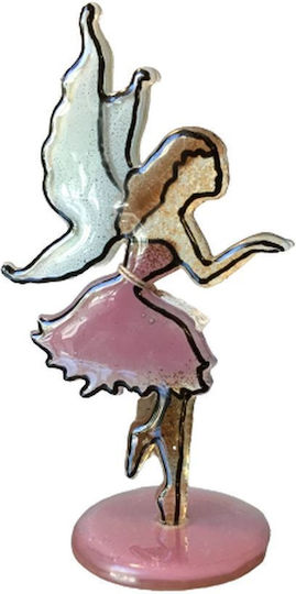 La Belle Maison Decorative Fairy Made of Glass D1291-1 7x7x17cm