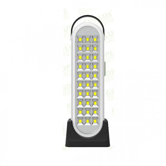 GDPLUS Wiederaufladbar LED Notfall-Sicherheitsleuchte mit Batteriebetrieben
