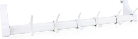 Viosarp Door Hook 12 Slots Metallic 56x9x3cm