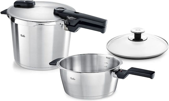 Fissler Vitaquick Premium Set Quattro Pressure Cooker 6lt and 3.5lt