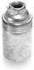 Lineme Socket Extension for Socket E14 in Silver color Set 1pcs 15-00146