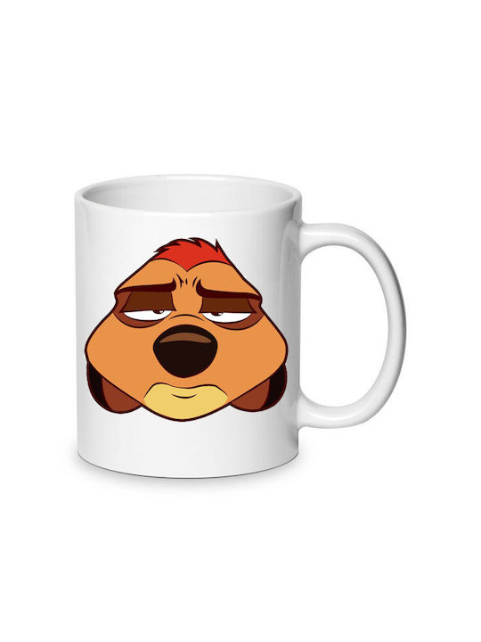 Timon Tasse Keramik Weiß 330ml 1Stück