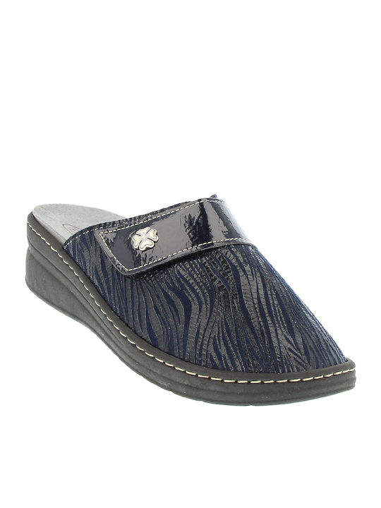 Emanuele Anatomical Women's Slippers Blue