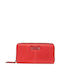 Large Leather Women's Wallet Classic Red