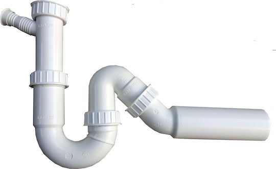 L.B. Plast Kunststoff Siphon Spülbecken