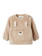Kinder-Sweatshirt Beige