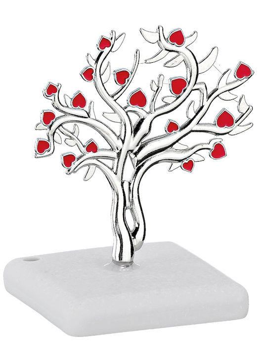 Weihnachtsdekoration Baum 8cm Silber