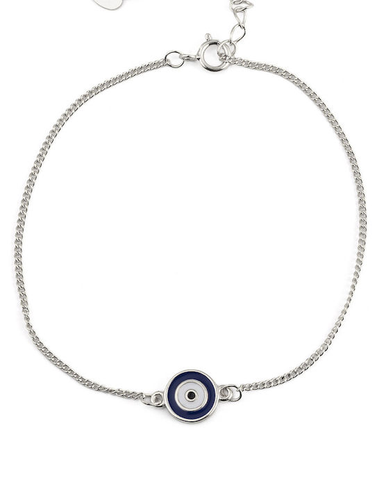 George Art Jewels Armband Kette mit Design Auge aus Silber