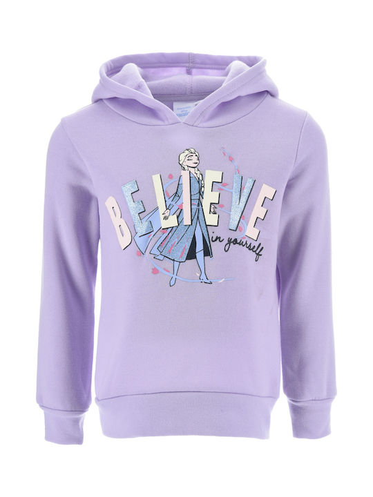 Superheroes Kids Sweatshirt Lilac