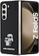 Karl Lagerfeld Saffiano Karl&choupette Pin Back Cover Πλαστικό Μαύρο (Galaxy Z Fold5)