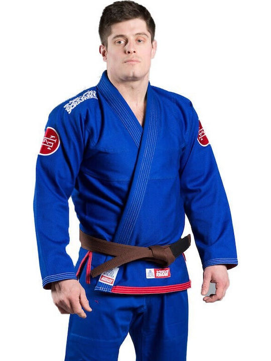 Scramble Ανδρική Ζακέτα Brazilian Jiu Jitsu Μπλε