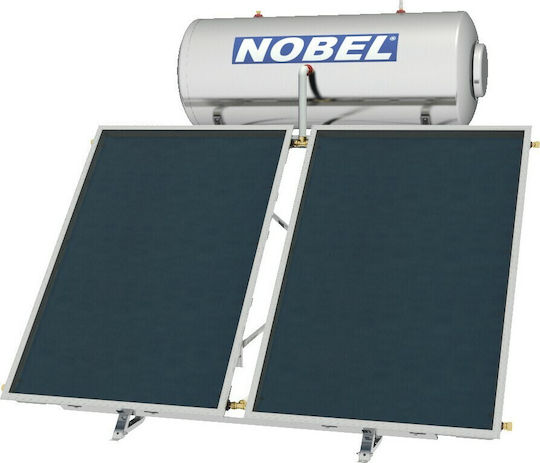 Nobel Слънчев бойлер 160лт Glass Triple Energy Топлова помпа 3кв.м. Selective
