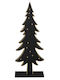 Christmas Decorative Wood Tree 38cm Black