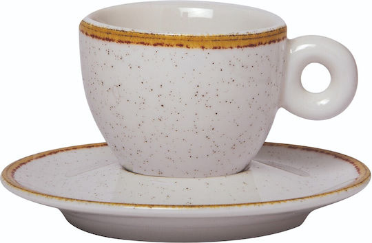 GTSA Φλιτζάνι Cappuccino από Πορσελάνη Γκρι 200ml