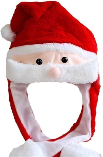 Weihnachts-Hut mit Muster Weihnachtsmann