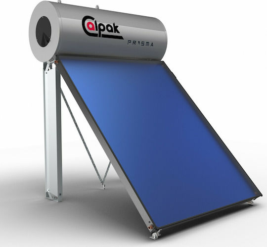 Calpak Prisma Ηλιακός Θερμοσίφωνας 200lt Glass Τριπλής Ενέργειας Αντλίας Θερμότητας 2.5τ.μ. Επιλεκτικός