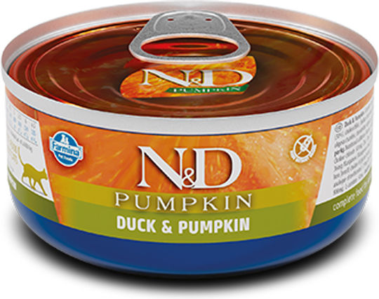Farmina Wet Food for Adult Cats in Cans with Duck Grain-Free 70gr