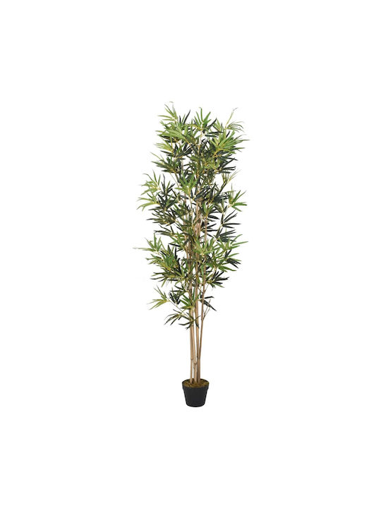 vidaXL Artificial Outdoor Tree Bamboo Green 120cm 1pcs