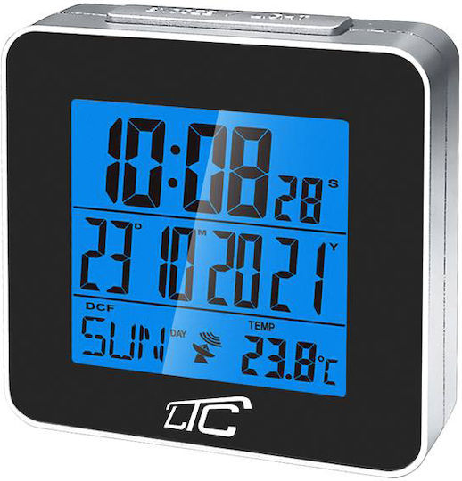 LTC Audio Digital Black Tabletop Clock LTC Audio Digital Black Tabletop Clock