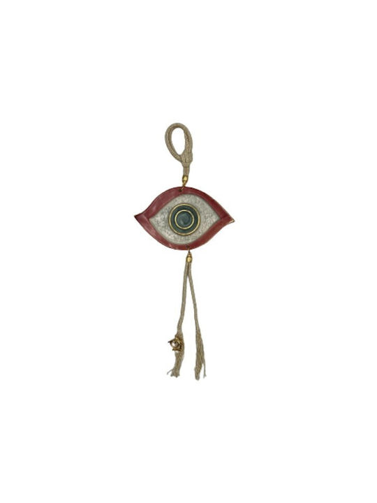 Eye Pendant Ceramic Red 45cm (G227)