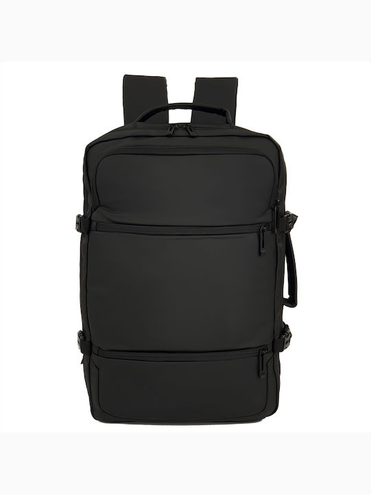 Playbags Collection Τσάντα Πλάτης 17" Μαύρη