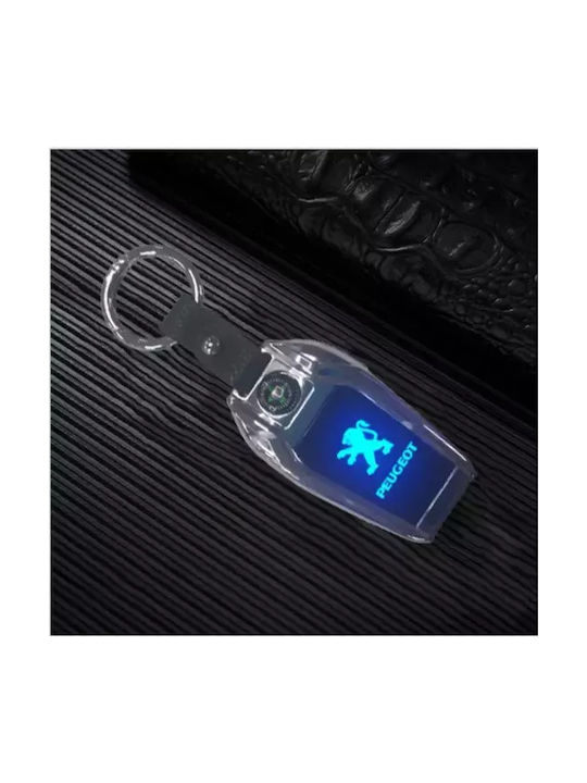 Keychain Peugeot with LED