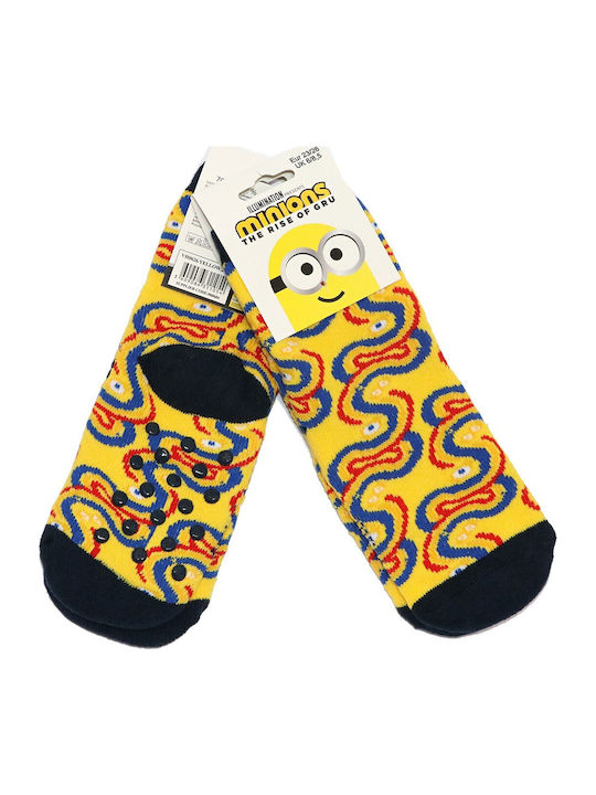 Minions Kindersocken Rutschfest Bunte