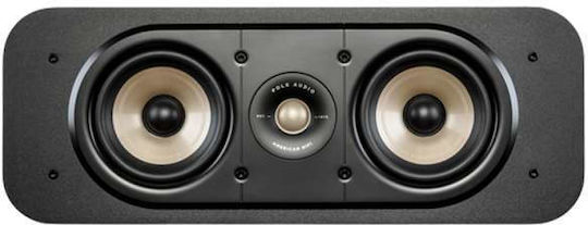 Polk Audio Signature Elite ES30 Ηχείο Hi-Fi Κεντρικό 150W 2 Δρόμων Π50.8xΒ26.9xΥ19.1εκ. Μαύρο