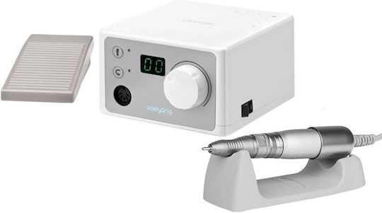 Saeyang K35 Τροχός Νυχιών Ρεύματος 45W Λευκός με 45000 Στροφές ανά Λεπτό