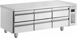 Inomak Frigider Inoxidabil de Banc cu Sertar și Unitate de Răcire L154xl70xH62cm