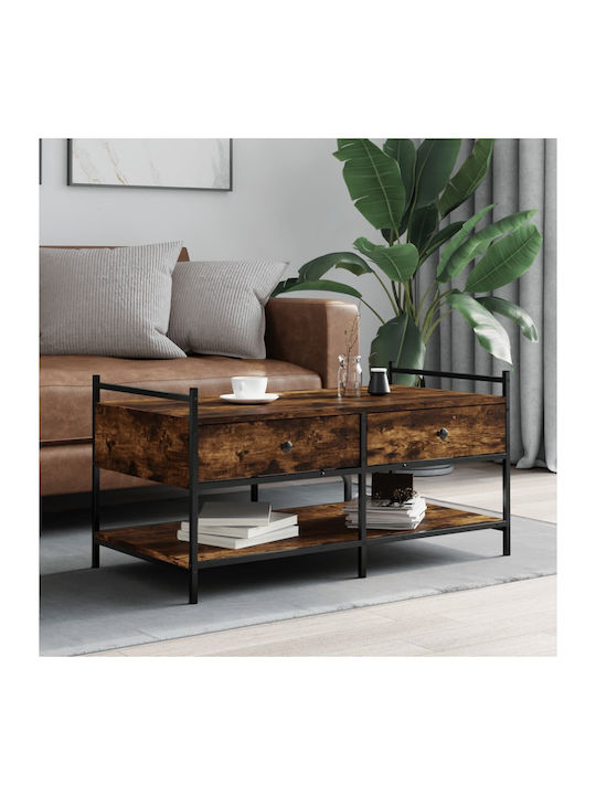 Rectangular Wooden Coffee Table Smoky Oak L99xW...