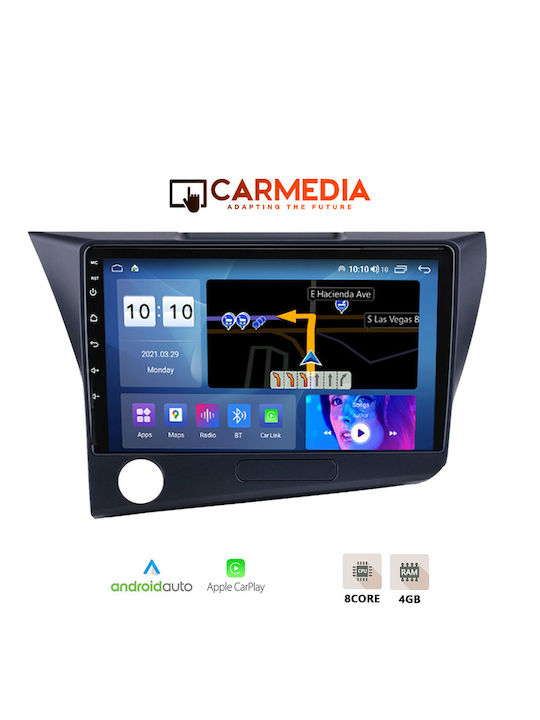 Carmedia Auto-Audiosystem für Honda CR-Z (Kundenrezensionen-Zusammenfassung) 2010-2016 (Bluetooth/USB/AUX/WiFi/GPS/Apple-Carplay/Android-Auto) mit Touchscreen 9"