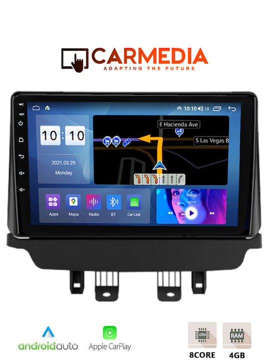 Carmedia Car Audio System for Mazda CX-3 2014+ (Bluetooth/USB/AUX/WiFi/GPS/Apple-Carplay/Android-Auto) with Touch Screen 9"