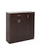 Proby Wooden Shoe Organizer Wenge 120x37.5x121.5cm
