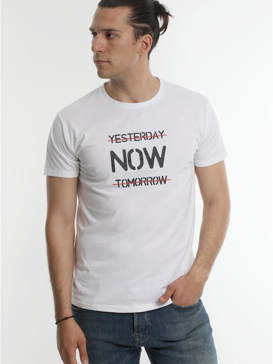 Van Hipster T-Shirt Weiß