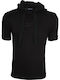 Kurzarmbluse Black