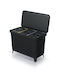 Prosperplast Systema Waste Bin Recycling Plastic Black for Cabinet 10lt 1pcs