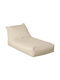 Πουφ Bett Ecru 150x75x30cm