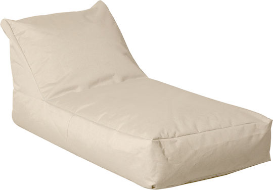 Πуф Легло Водоустойчив Ecru 150x75x30см