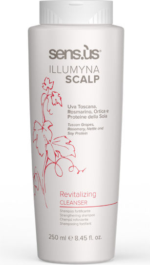 Sensus Illumyna Scalp Revitalizing Cleanser Σαμπουάν κατά της Τριχόπτωσης 250ml