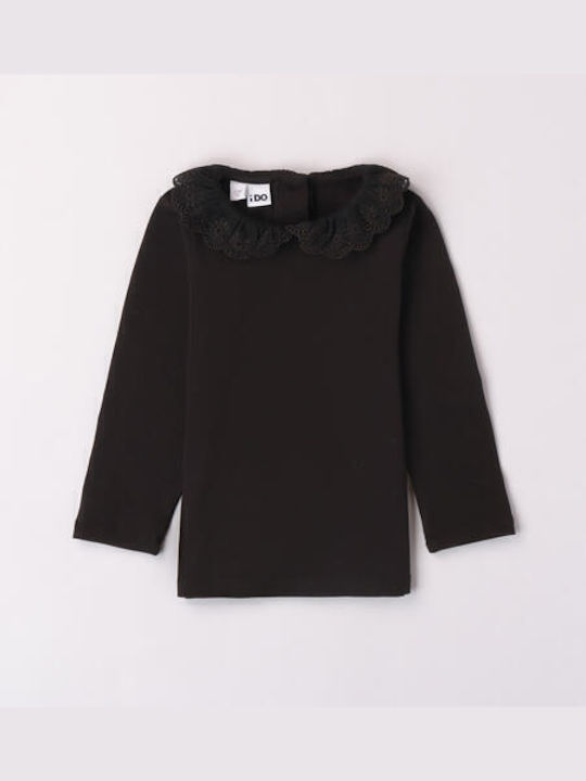 iDO Kids Blouse Long Sleeve Black